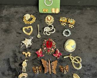 Collection Of Brooches