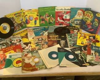 Variety Of Childrens 45 Records  More