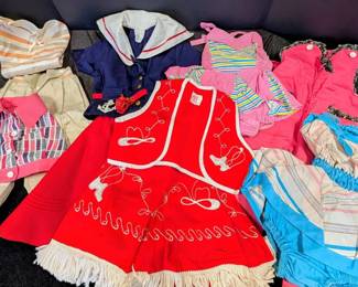 Vintage Size 25 Toddler Clothing, Some Are Handmade