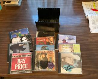 Variety Of Country Music CDs  Holder