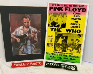 Dave Matthew Print  Reproduction Concert Poster
