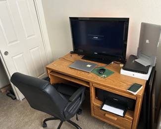 Misc. Computer items & desk