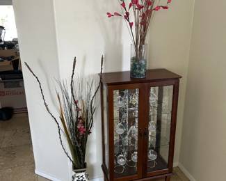 Small China Cabinet - Filled