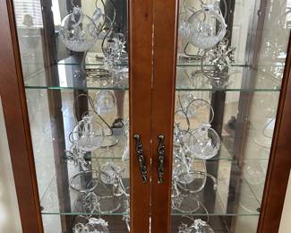 Small China Cabinet-filled