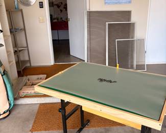 Clocks, New puzzle table , shelves, screens