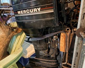 1988 Merc outboard motor - low hours