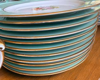 Large set of Aladdin Fine China - Embassy Pattern, Made in Occupied Japan