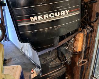 1988 Mercury 50 hp 2 Stroke Boat Motor