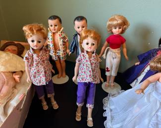 Large Antique Doll Collection - All sizes and Shapes!