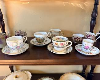 Misc. Antique Tea Cups