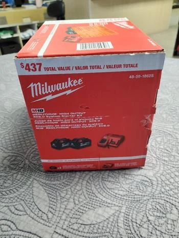 Milwaukee M18 18-Volt Lithium-Ion High Output Starter Kit