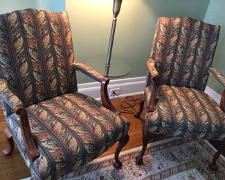 Marshall Fields Pair of pristine arm chairs $485 for the pair