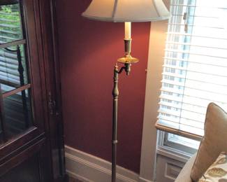 Brass Floor Lamp Antique $225