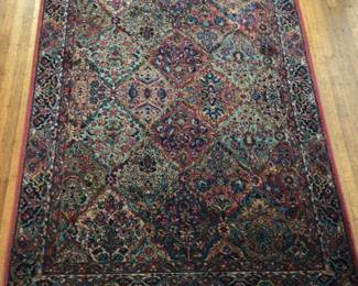 Karastan Worsted Wool Area Rug 4.3x6’  $375