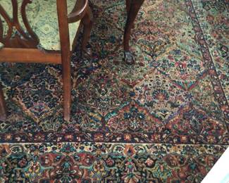 Karastan Extra large Wool 8.8 x 12’  pattern: multi color panel kirman   Excellent condition $1500
