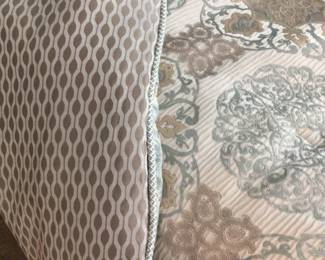 WATERFORD KING DOUBLE SIDED BEDSPREAD. LIKE NEW  $200 ( selling at store $499)
