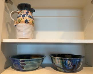 Marty North and Steve Burrows Studio Pottery