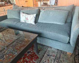Moreau Sofa with down cushions by Robin Brucei