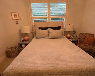 Queen Upholstered Bed with Ease Adjustable bed