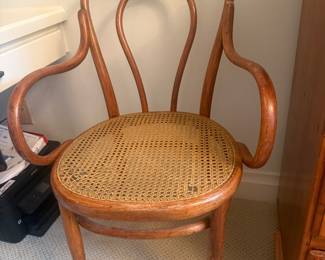 Bentwood chair in the style of Thonet