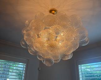 Visual Comfort 6 light medium Bubble chandelier