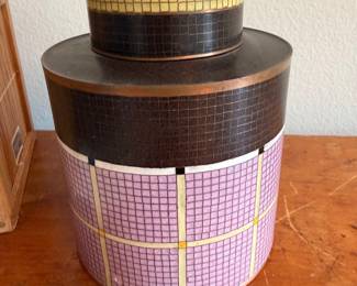 Jovin Paris Cloisonné Canister