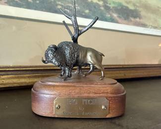 Small Miles B Anderson sculpture