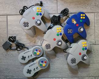 N64 & SNES/Famicom controllers 