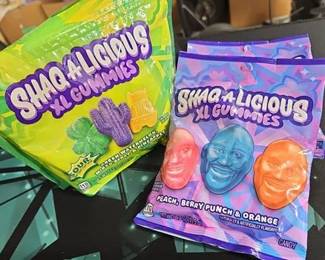 Shaq-A-Licious XL Gummies Candy Lot