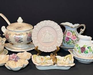Unique Vintage Serving Pieces of Porcelain Including Ardalt, Norleans and More
