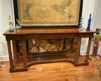 Empire style console table 