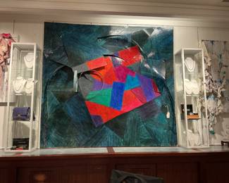 Abstract painting by American artist Tom Holland