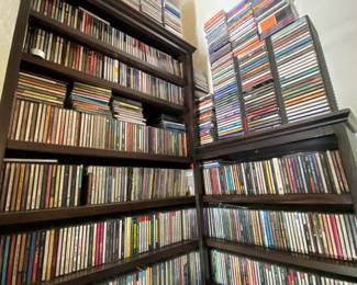 Did we mention we had a lot of CDs?
