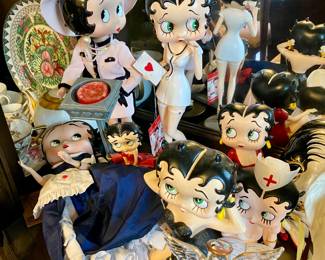 Betty Boop collectibles and dolls