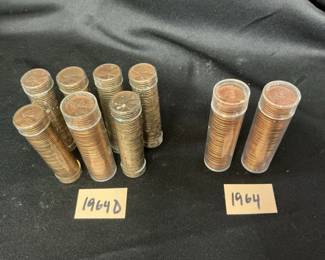 1964 And 1964D Pennies