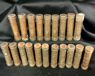 20 Rolls 1960D Pennies