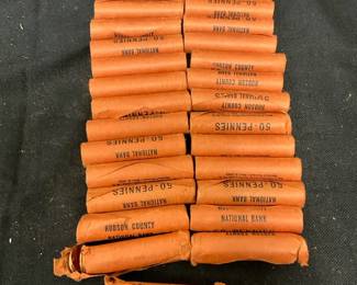 1964 Bank Rolled 31 Pennies