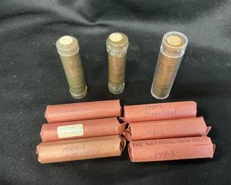 Various Years Circulated Pennies