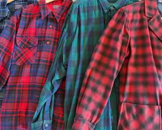 Mens Pendleton Wool shirts