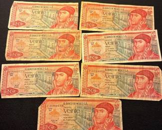 Mexican Peso Currency