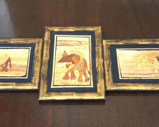 3 Banana Fiber Art