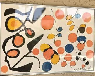 1969 Calder Print