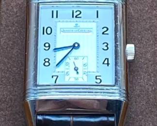 Highly Desired Mens JaegerLeCoultre Reverse Duo Face Watch