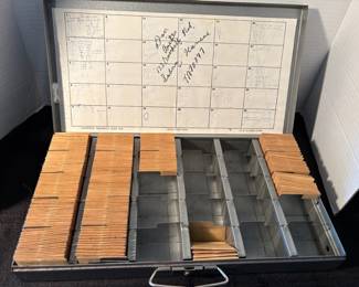 Organized Foreign Coins  Case