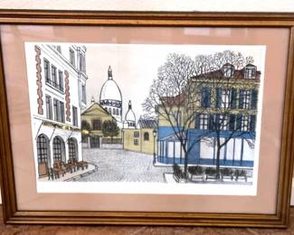 Denis Paul Noyer Signed  Numbered Print