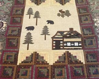 Handmade Cabin Quilt