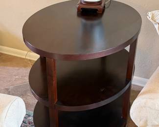 2 Wooden Side Tables  Arteriors
