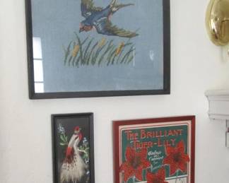 Estate sale wall art misc