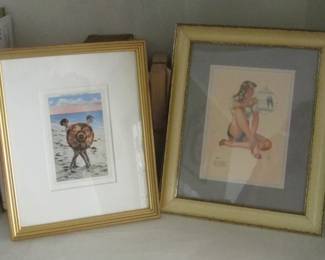 Estate Sale pin ups