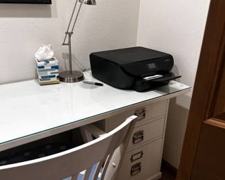 Desk and chair, Office accessories